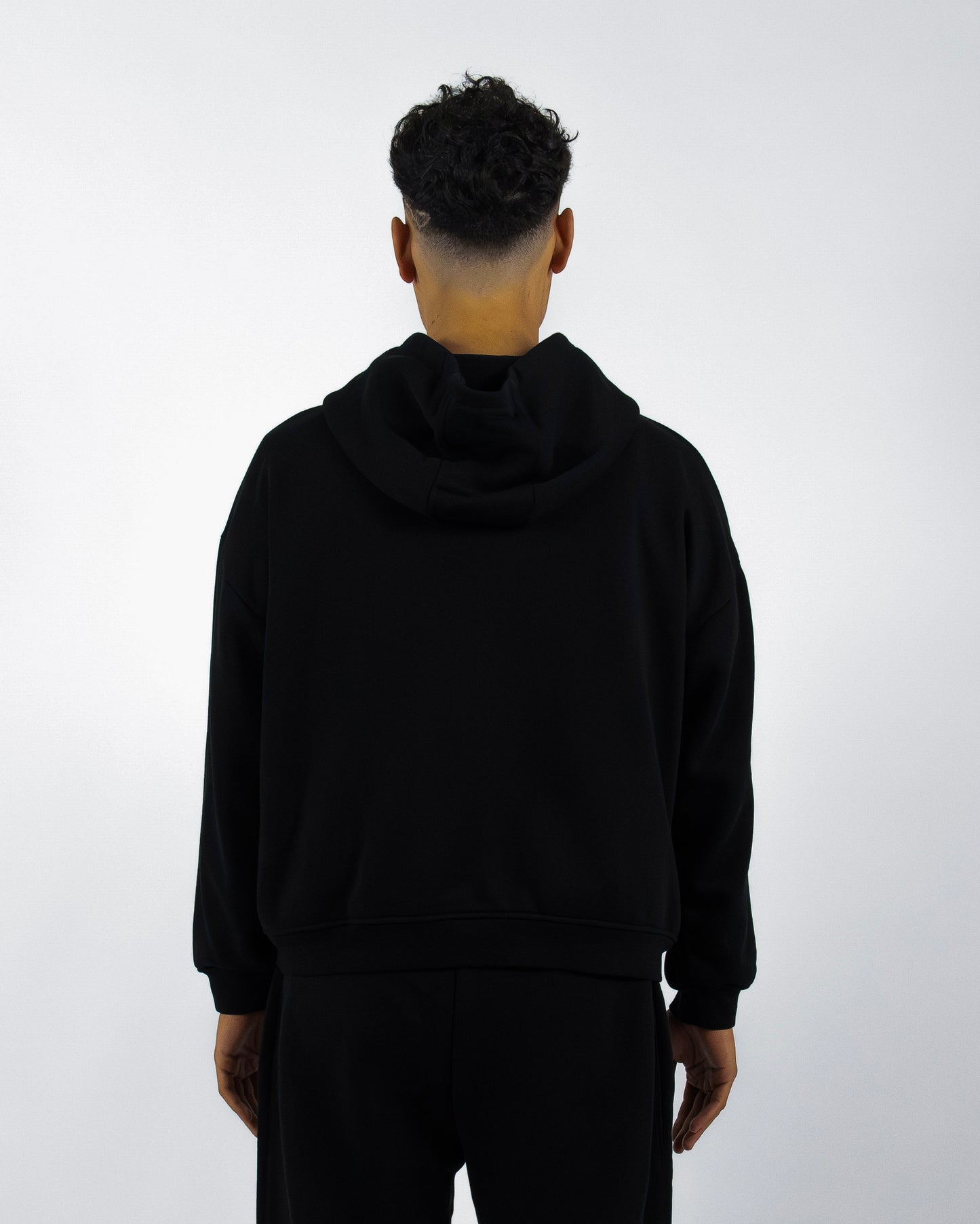Zip Hoodie - Black