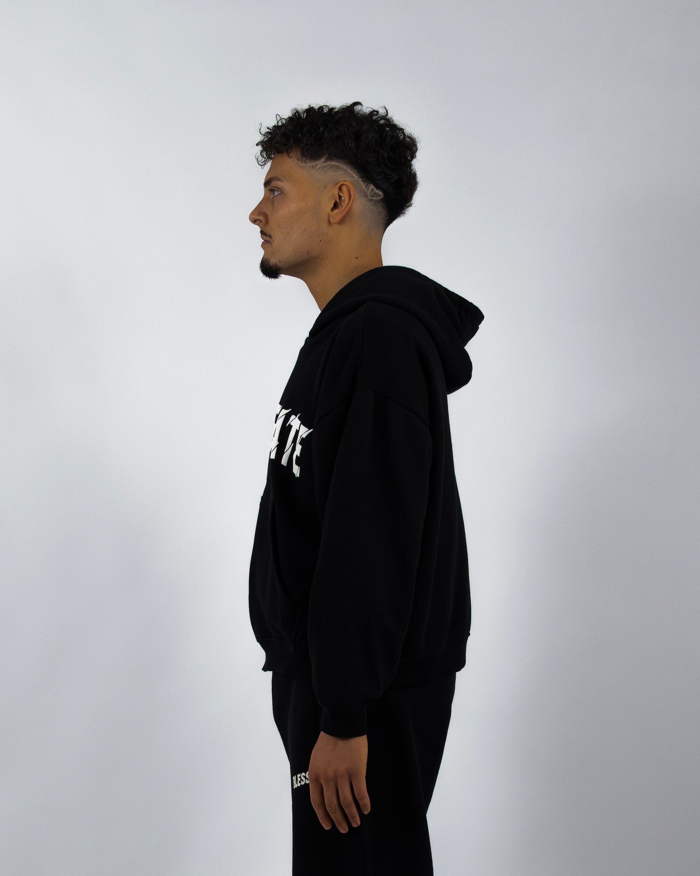 Zip Hoodie - Black