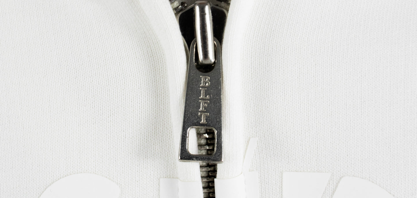 Zip Hoodie - Off White