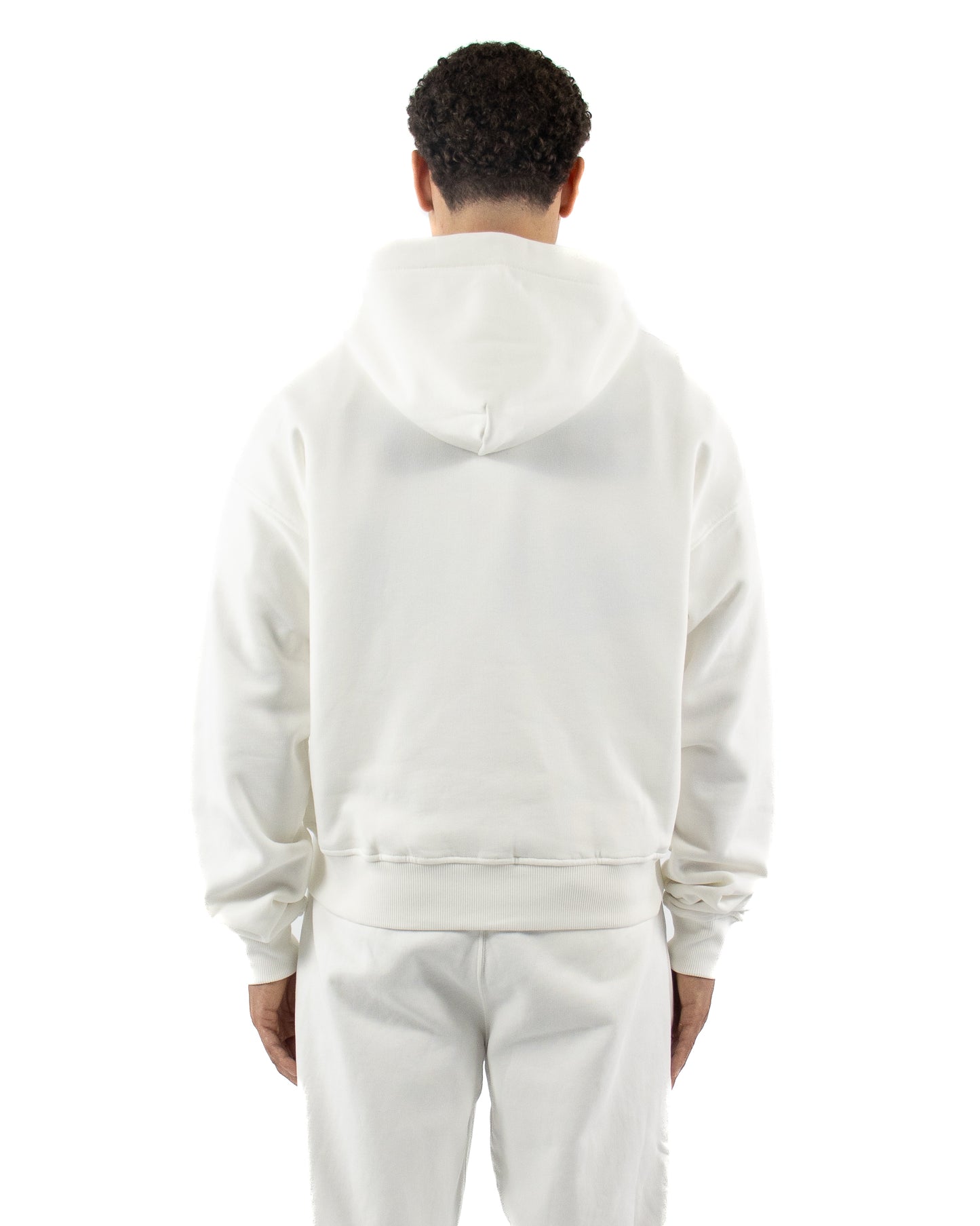 Zip Hoodie - Off white