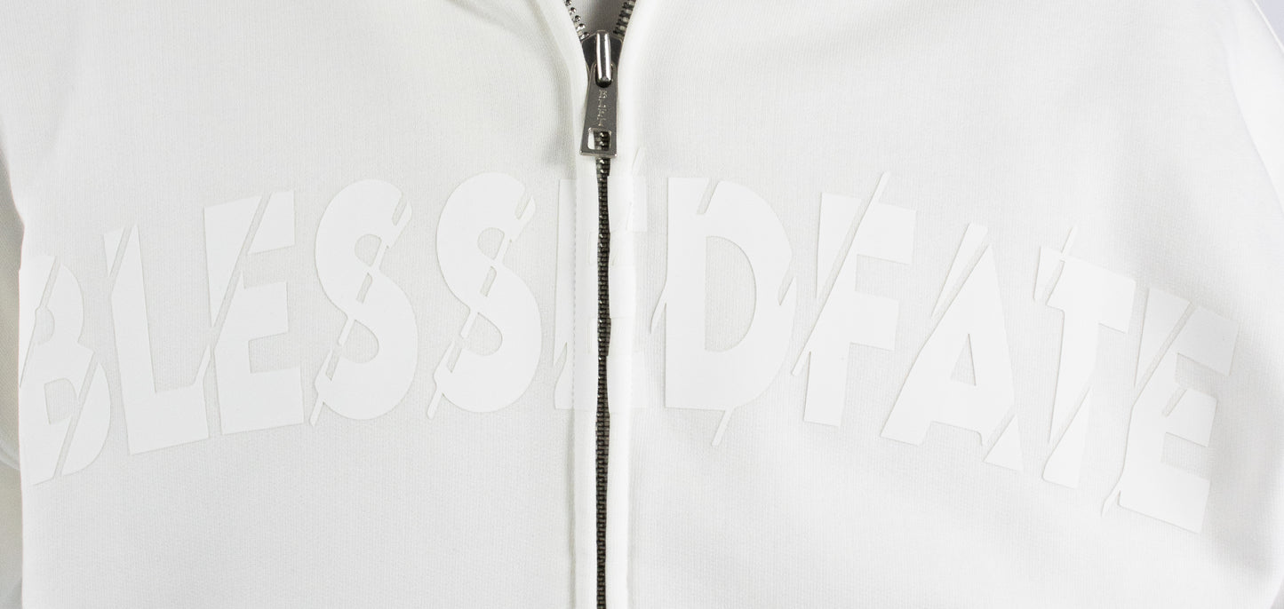 Zip Hoodie - Off white